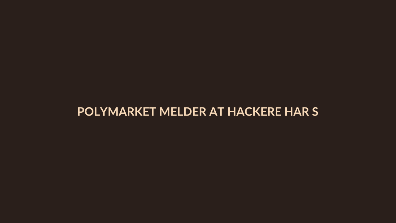Person i en redaksjonell scene som passer temaet Polymarket melder at hackere har stjålet brukermidler
