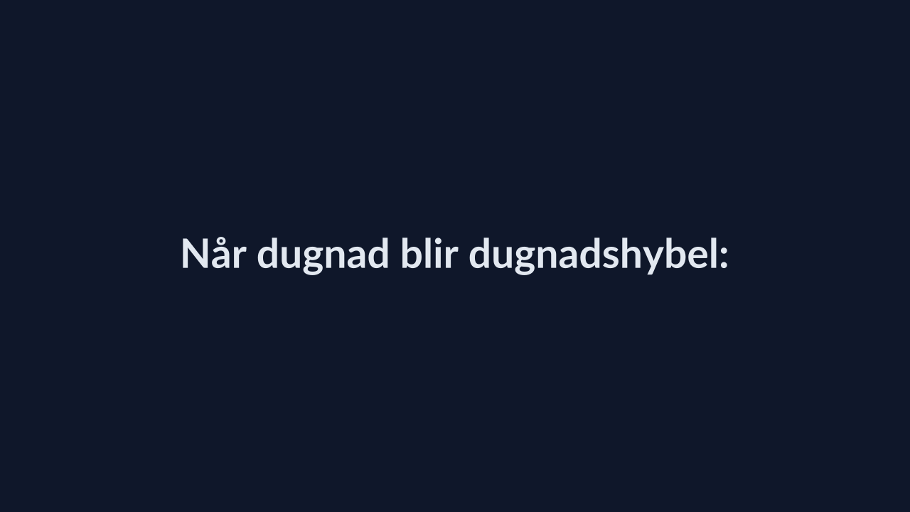Person i en redaksjonell scene som passer temaet Når dugnad blir dugnadshybel: En forvirrende kveld med vennene