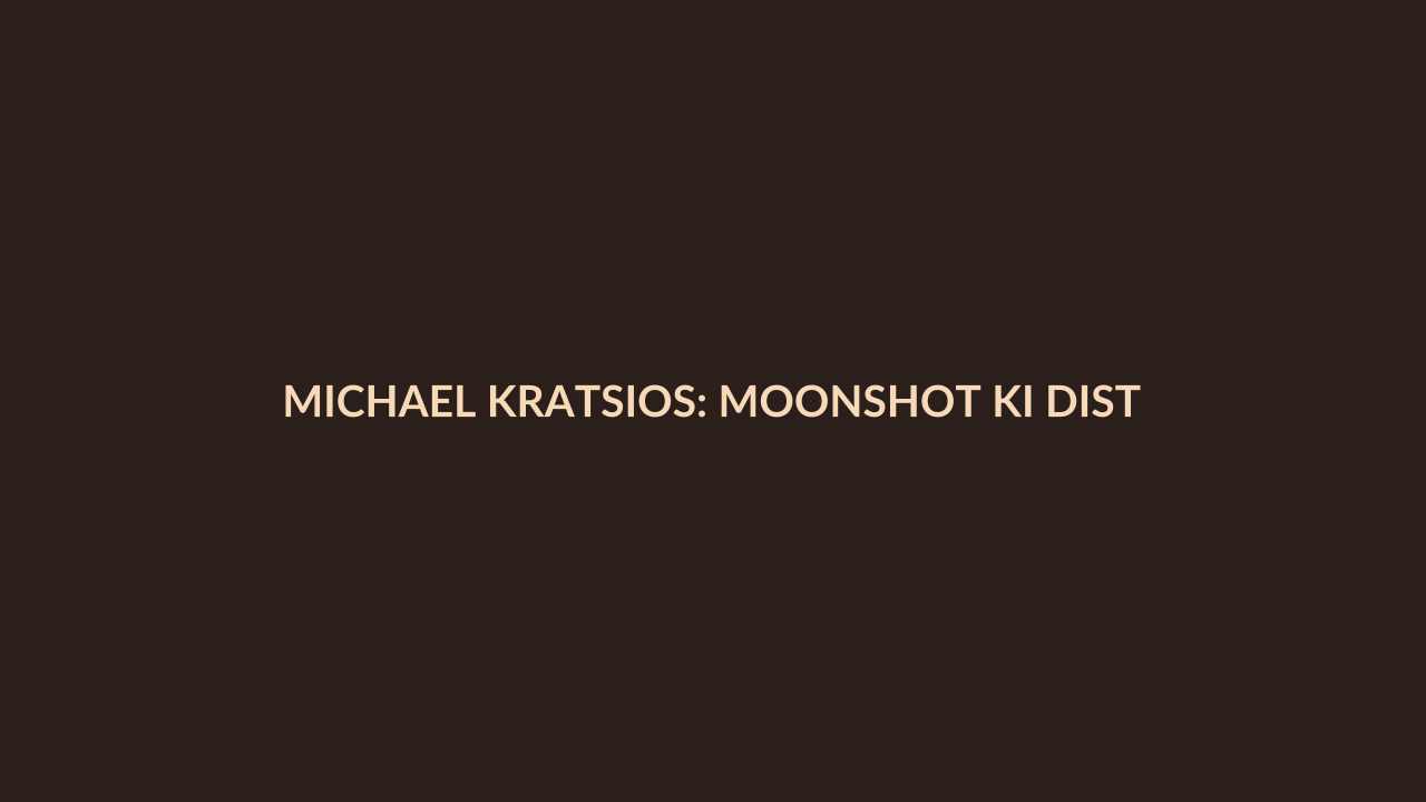 Person i en redaksjonell scene som passer temaet Michael Kratsios: Moonshot KI distillerte Anthropic's Fable til K3