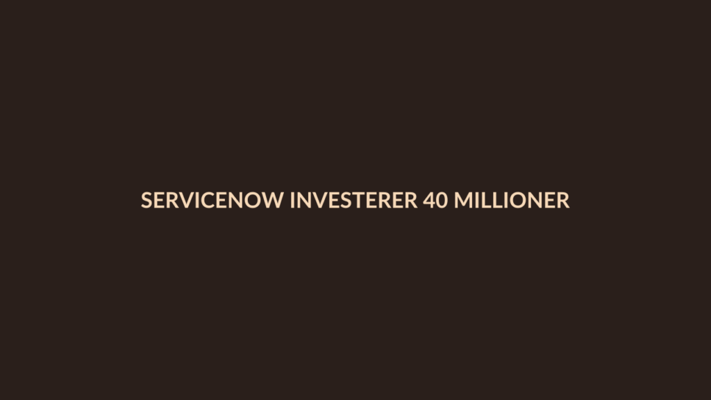 Person i en redaksjonell scene som passer temaet ServiceNow investerer 40 millioner dollar i indisk banksystem