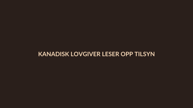 Person i en redaksjonell scene som passer temaet Kanadisk lovgiver leser opp tilsynelatende LLM-respons i taletid