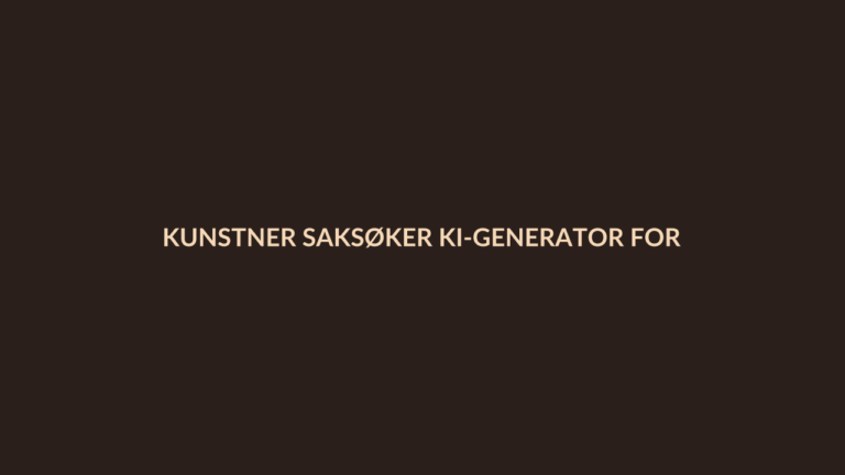 Person i en redaksjonell scene som passer temaet Kunstner saksøker KI-generator for å selge personlig tegneserie