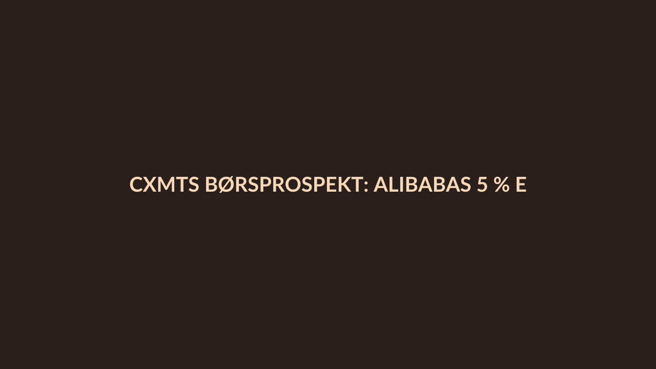 Person i en redaksjonell scene som passer temaet CXMTs børsprospekt: Alibabas 5 % eierandel verdt over 20 milliarder dollar