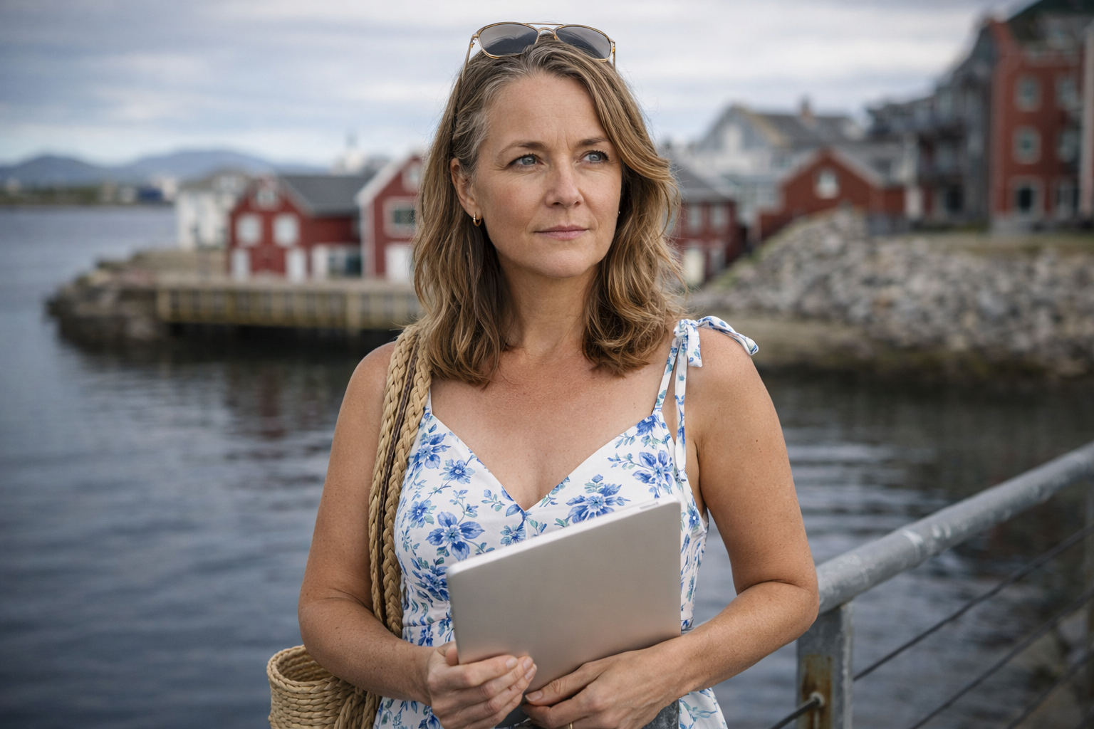 Person i en redaksjonell scene som passer temaet KI-guardrails hemmer offensive cybersikkerhetsforskere