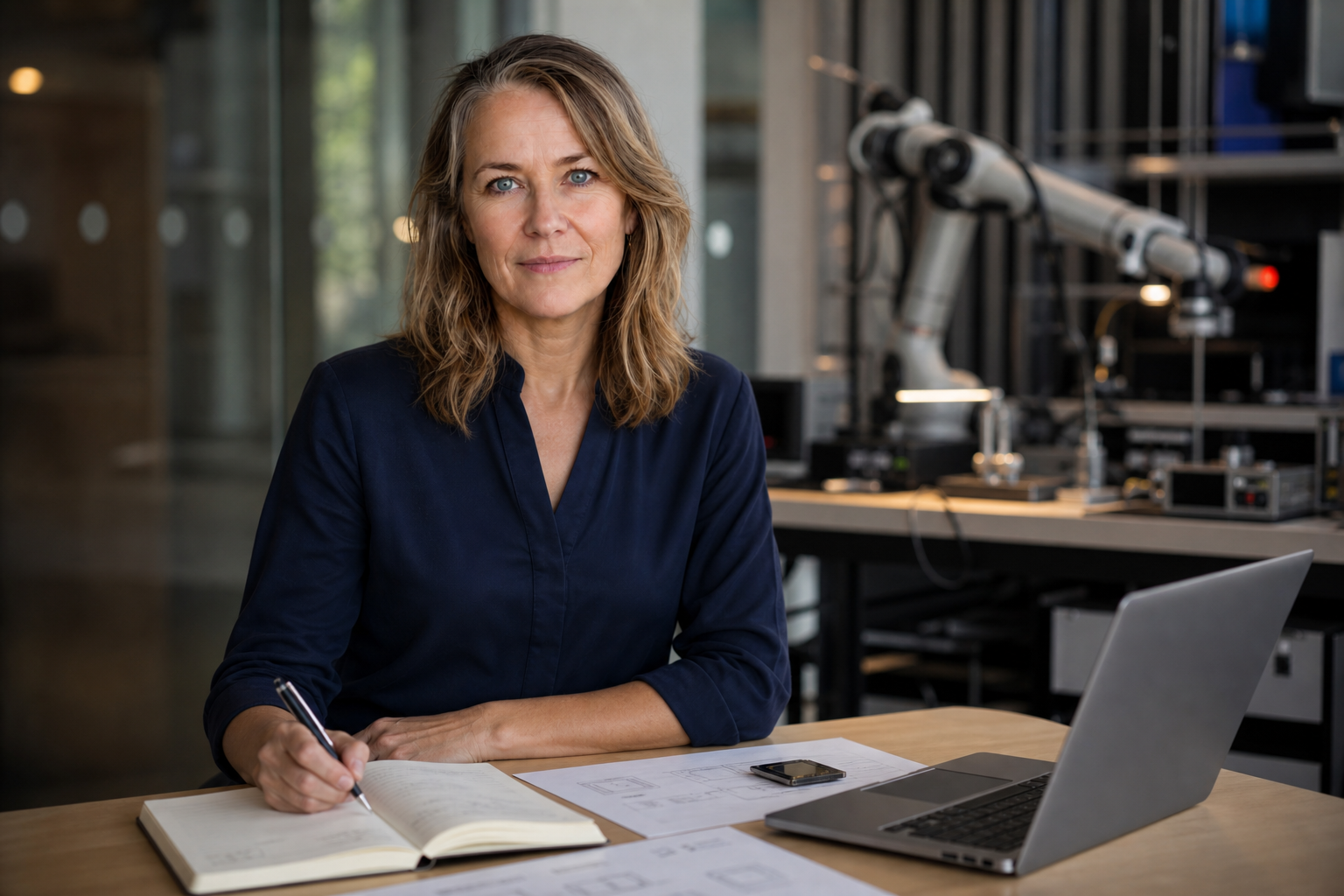 Person i en redaksjonell scene som passer temaet Elio henter 21 millioner dollar til ny bildesensor for KI