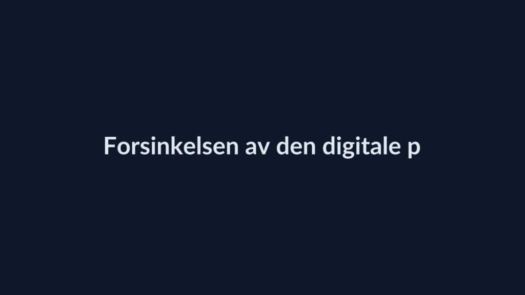 Person i en redaksjonell scene som passer temaet Forsinkelsen av den digitale pasientportalen – hva skjedde?