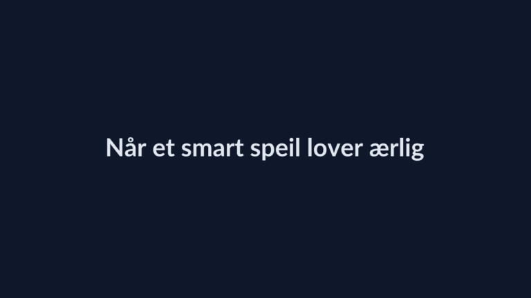 Person i en redaksjonell scene som passer temaet Når et smart speil lover ærlige komplimenter før frokost