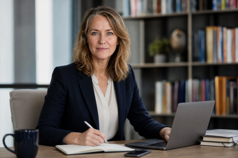 Person i en redaksjonell scene som passer temaet Offiserer: OpenAI setter forholdet til Det hvite hus i fare med Dean